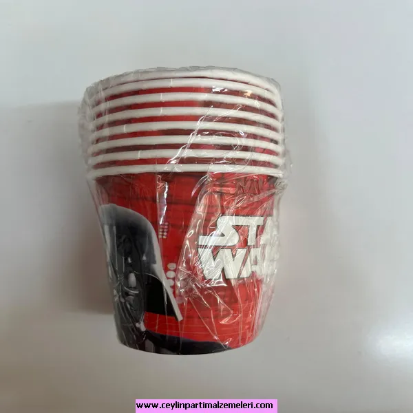 Star Wars Temalı Karton Bardak 